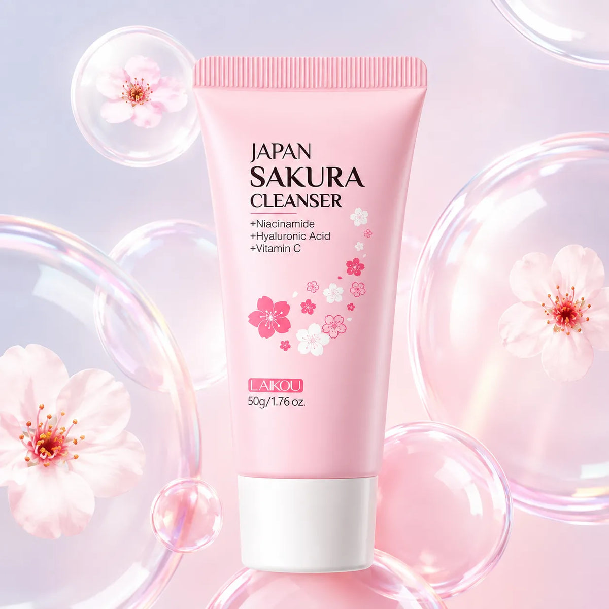 LAIKOU Sakura Facial Cleanser